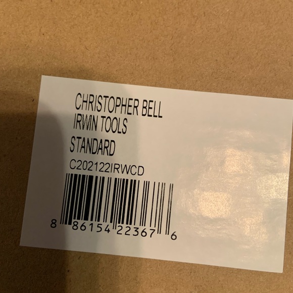 Christopher Bell #20 Irwin Tools Toyota Camry Diecast 1:24 Scale - Picture 7 of 7